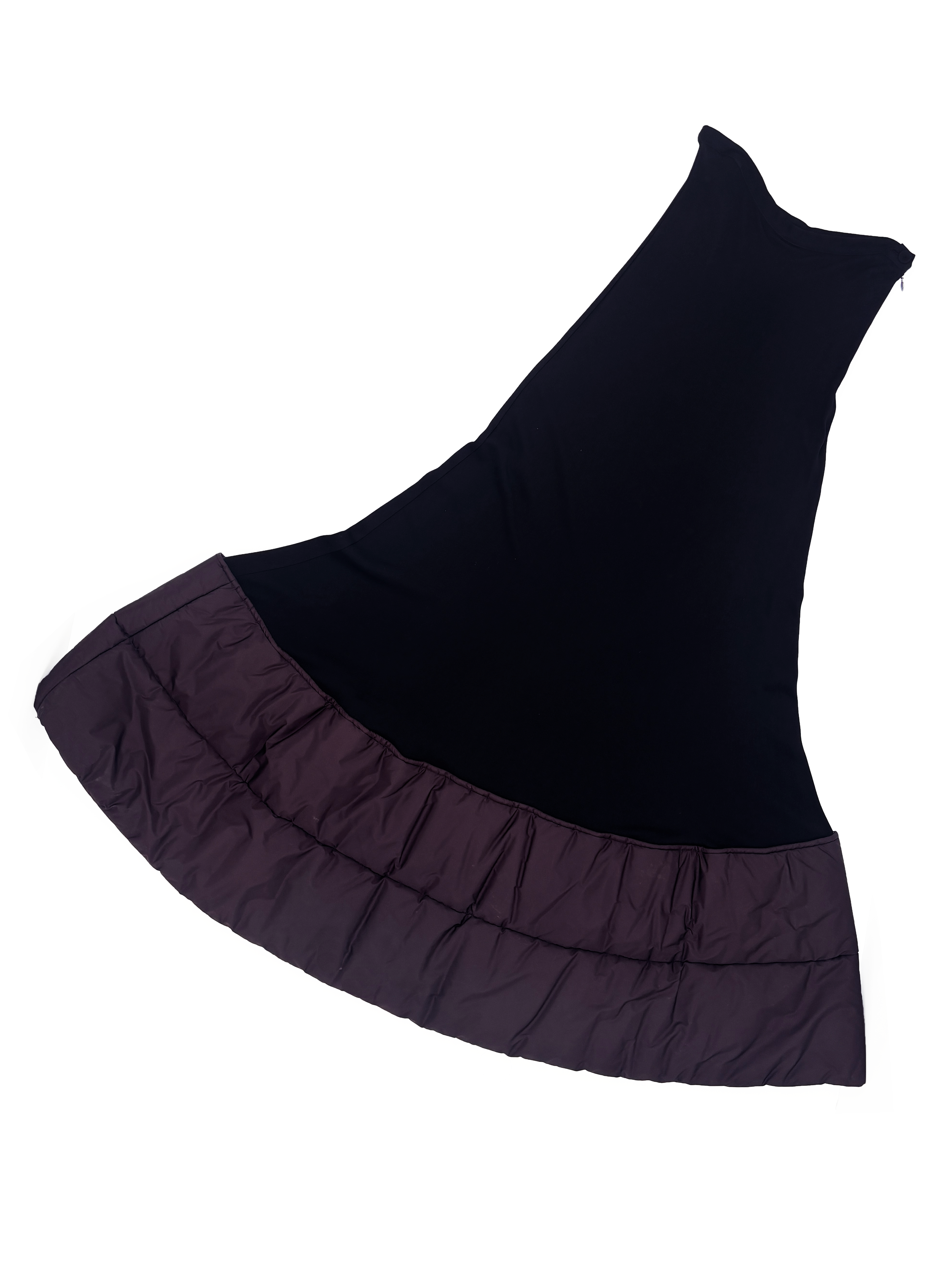 jean-paul-gaultier-fall-winter-1999-puffer-padded-skirt-maxi-long-black-jersey-purple-iridescent-hem-vintage-1990s-90s-classique.png