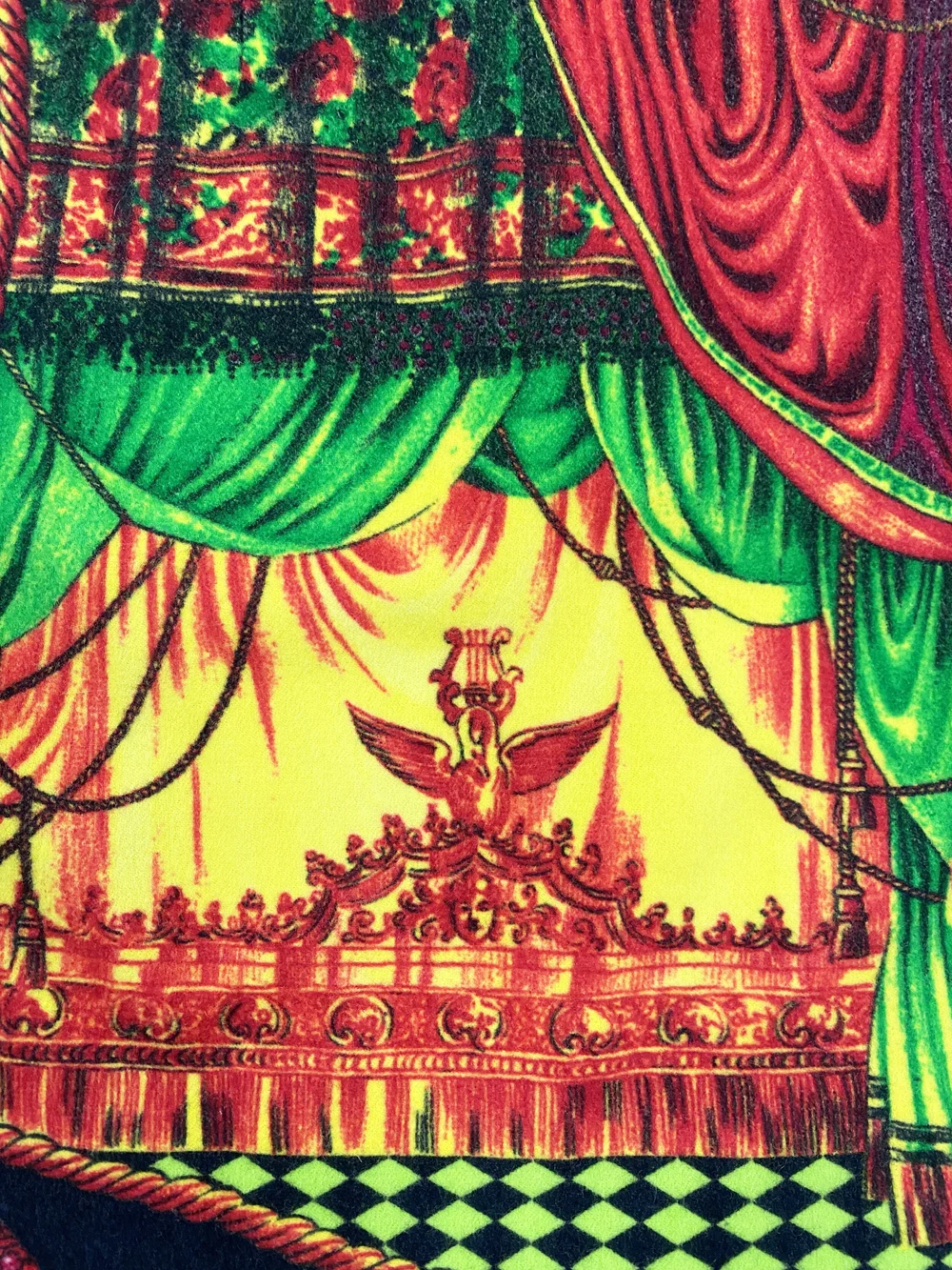 Gianni Versace F/W 1991 theater print skirt — JAMES VELORIA