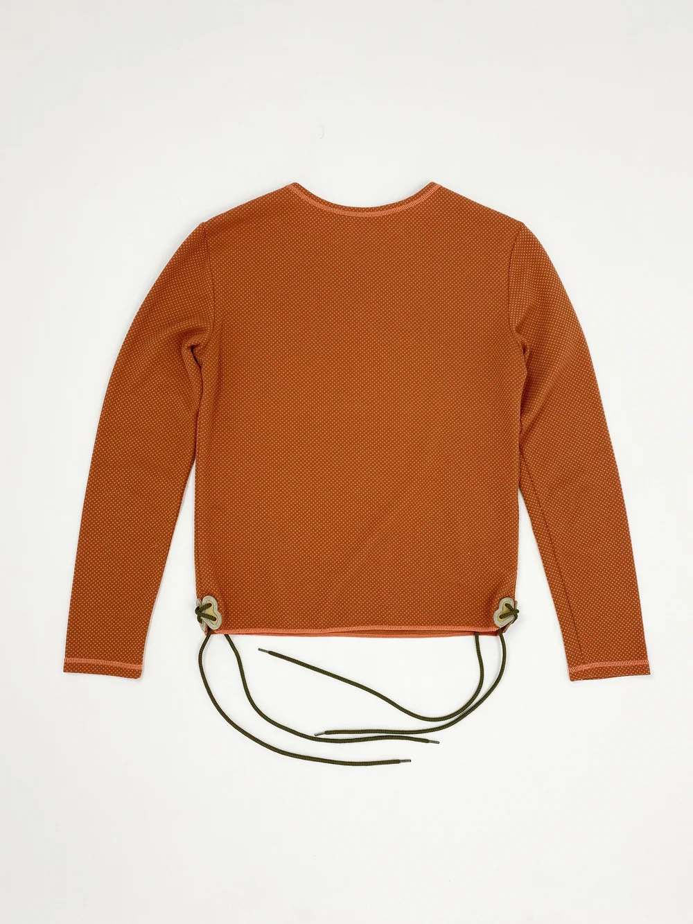Miu Miu F/W 1999 lace up side top — JAMES VELORIA