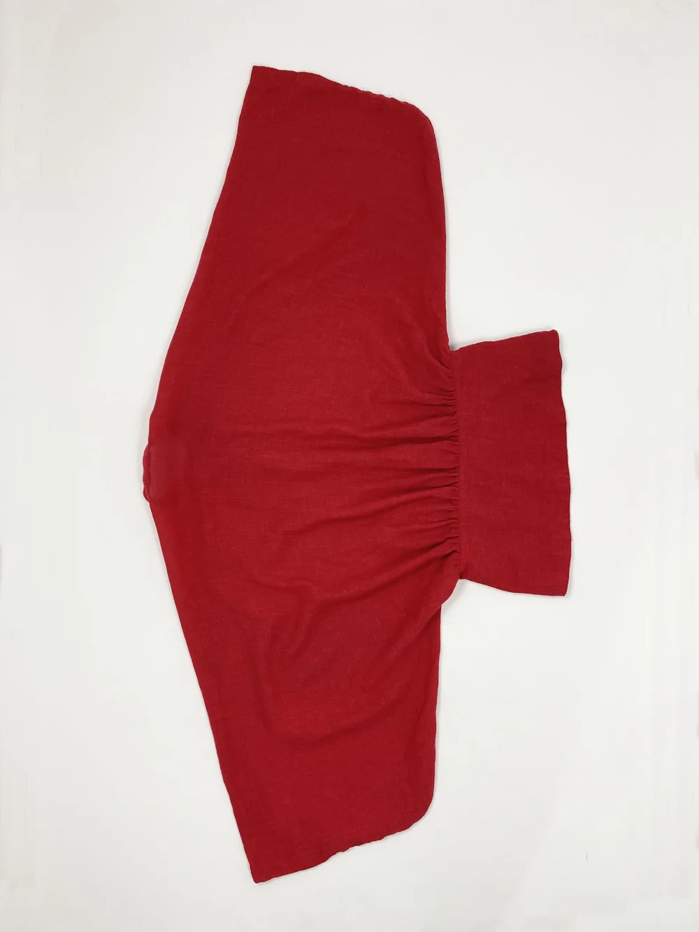 Issey Miyake 70s red batwing top — JAMES VELORIA