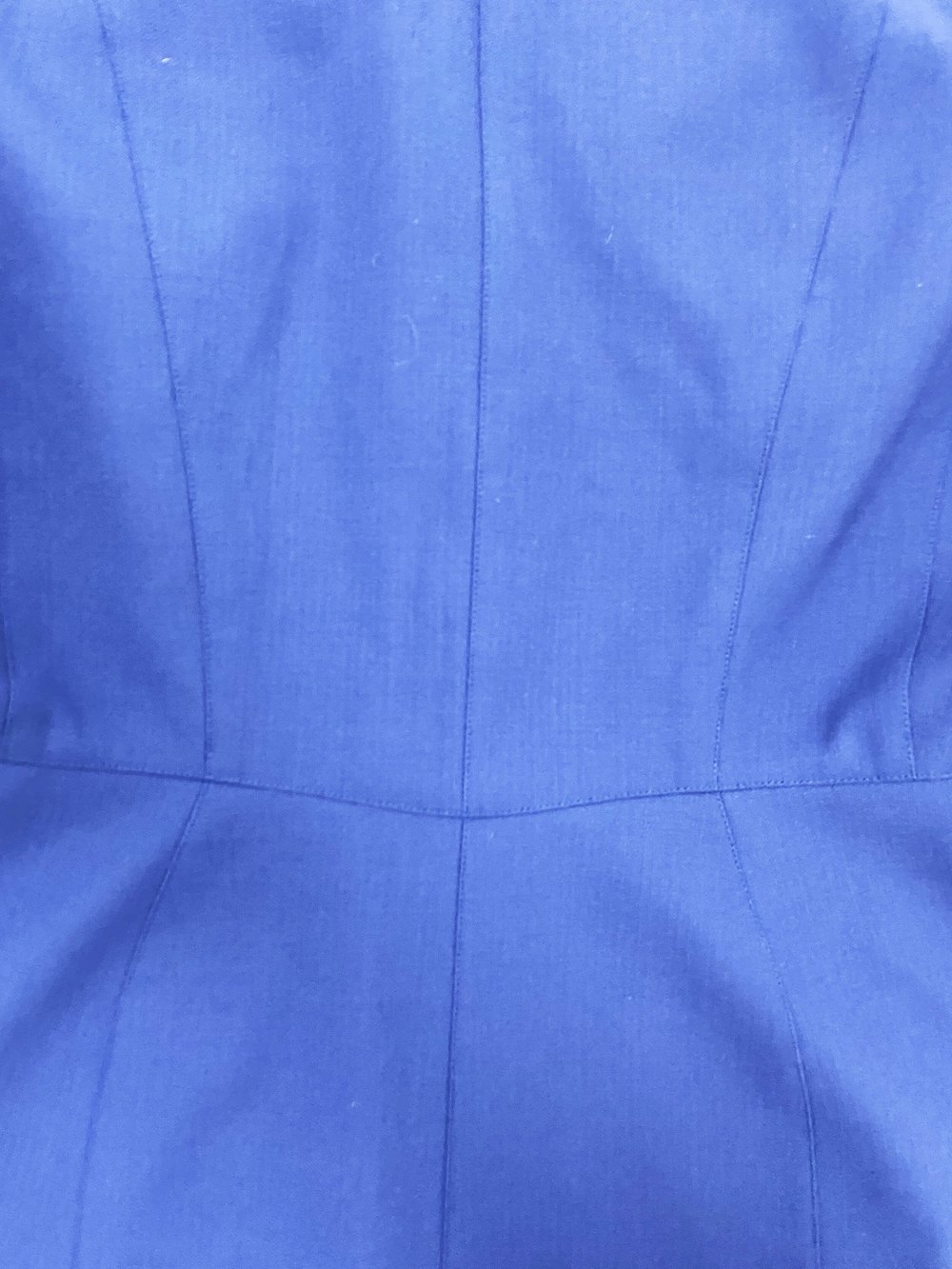 Thierry Mugler 80s blue skirt suit — JAMES VELORIA