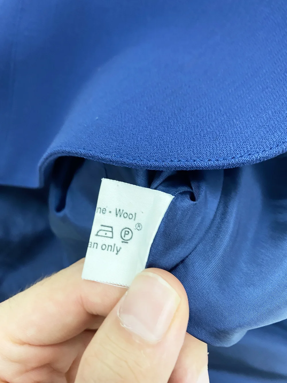 Thierry Mugler 80s blue skirt suit — JAMES VELORIA