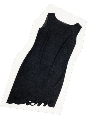 sachin and babi light blue dress Embroidered Maxi Dress Vintage V Neck Wedding Luxury 90s Black Size M