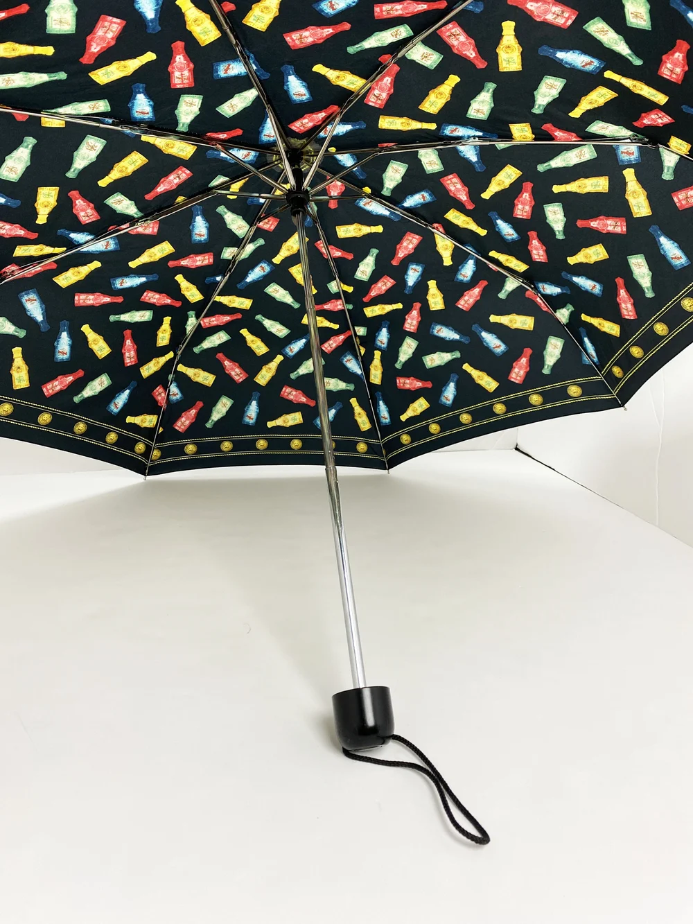 Gianni Versace 90s perfume bottle print umbrella — JAMES VELORIA