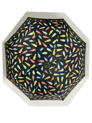 VERSACE PARFUMS ロゴ　傘 Gianni Versace 90s perfume bottle print umbrella — JAMES VELORIA