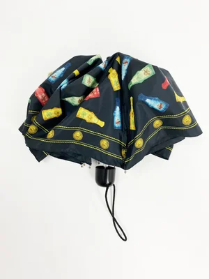 Gianni Versace 90s perfume bottle print umbrella — JAMES VELORIA