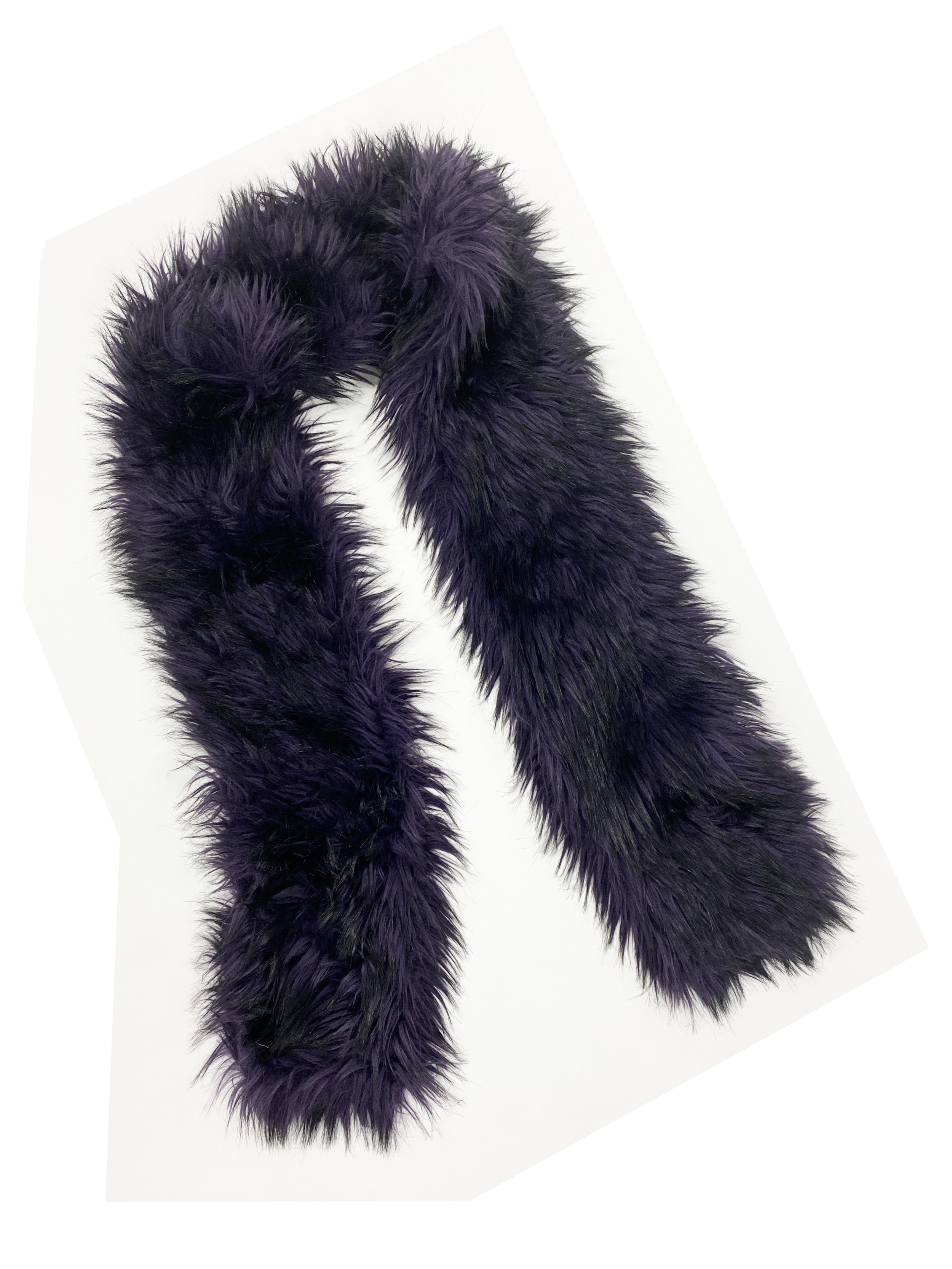 marc jacobs faux fur purple stole james veloria james veloria