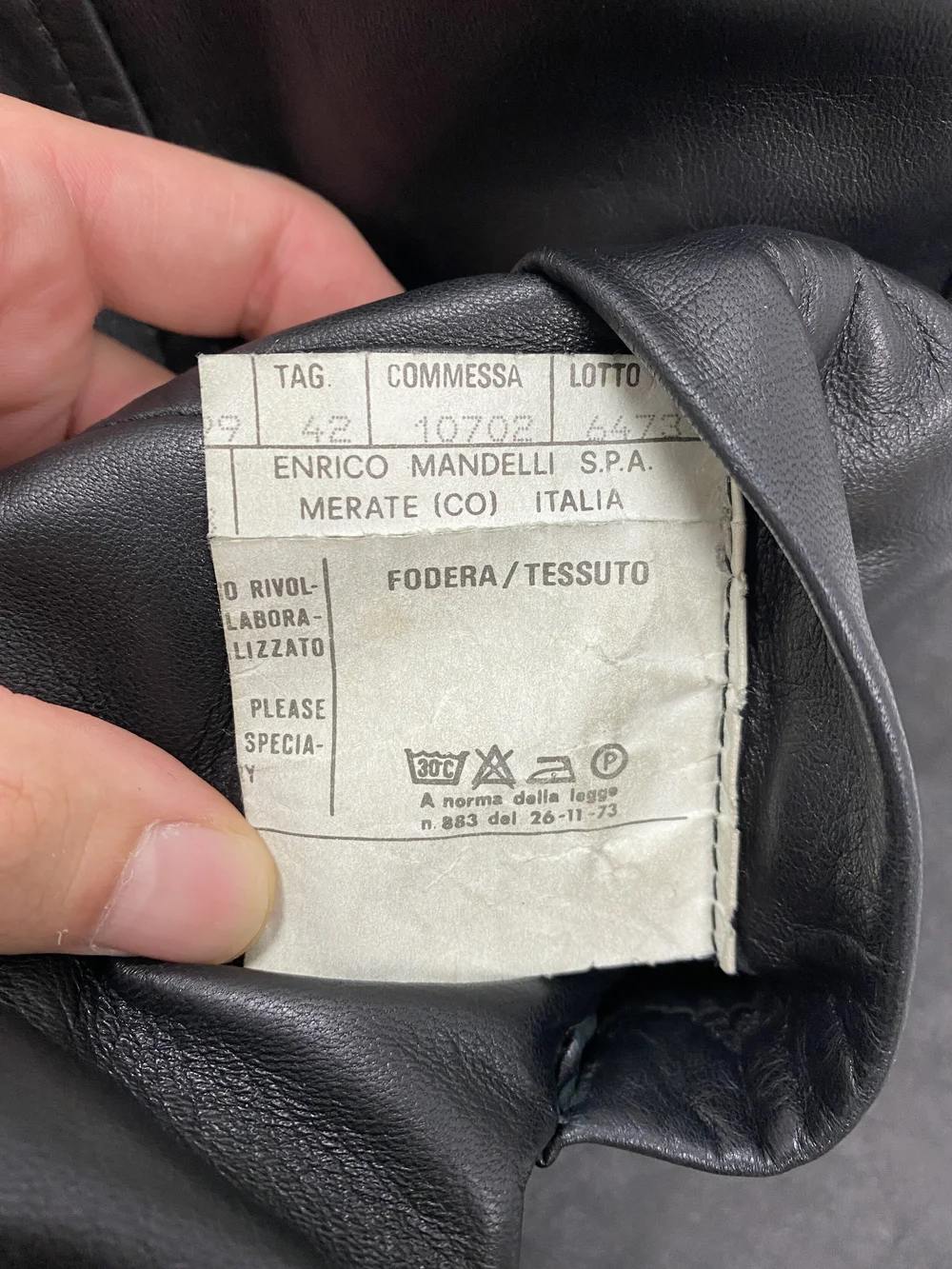 Moschino 90s leather trench coat — JAMES VELORIA