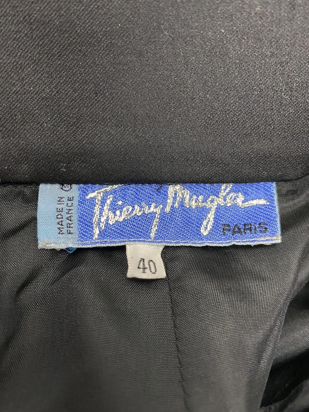 Thierry Mugler 80s chain waist skirt suit — JAMES VELORIA