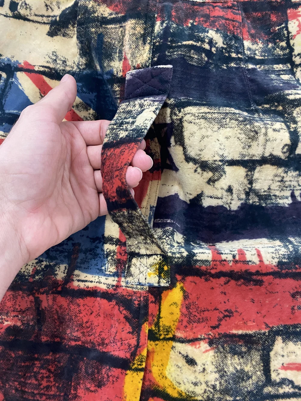 Jean Paul Gaultier レッドブラックチェックミニスカート42 25239846_55489570_1000.jpg