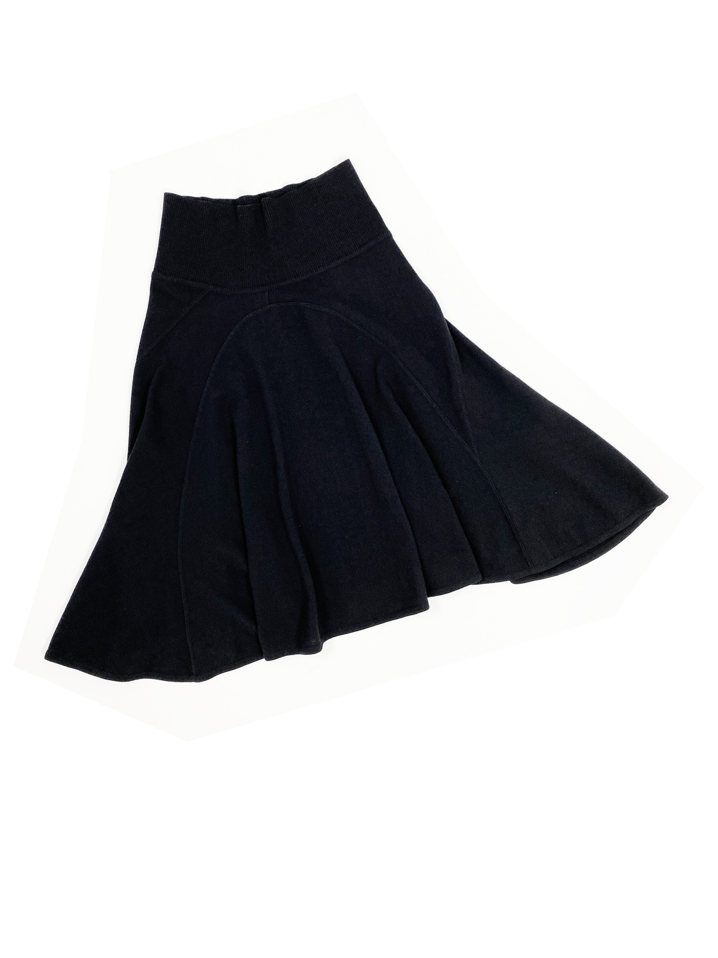 Alaia 90s knit circle skirt