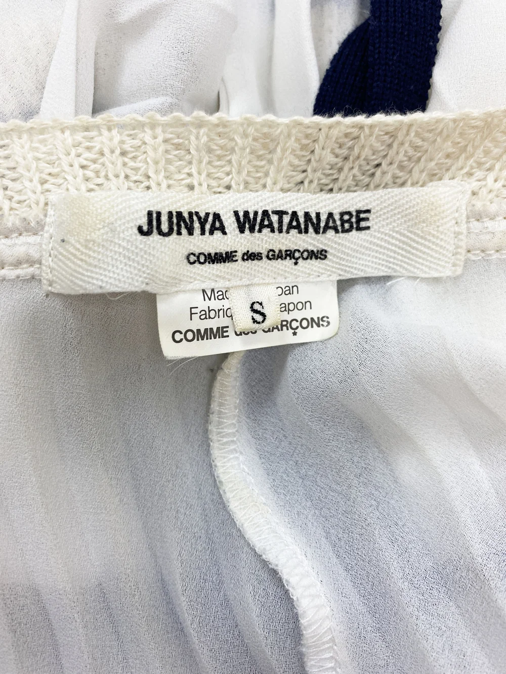 Junya Watanabe S/S 2011 striped sweater dress — JAMES VELORIA