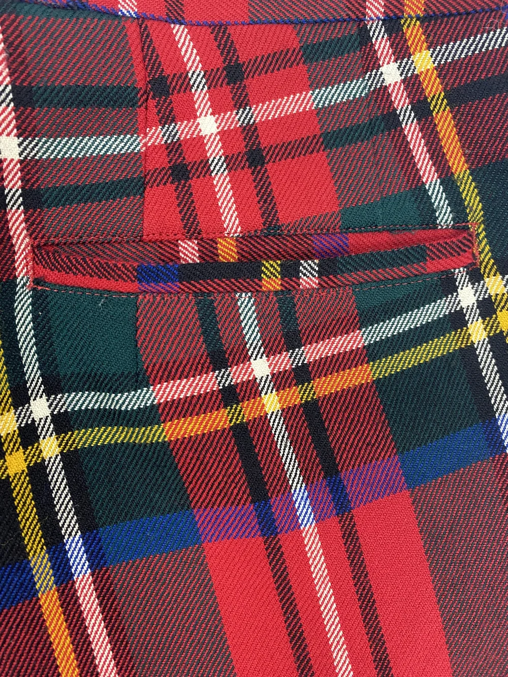 Comme des Garcons F/W 2000 plaid pants — JAMES VELORIA