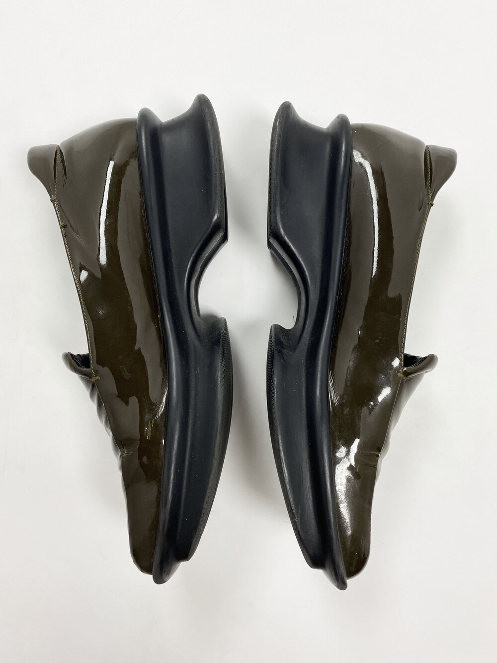 Prada 90s split platform loafers — JAMES VELORIA