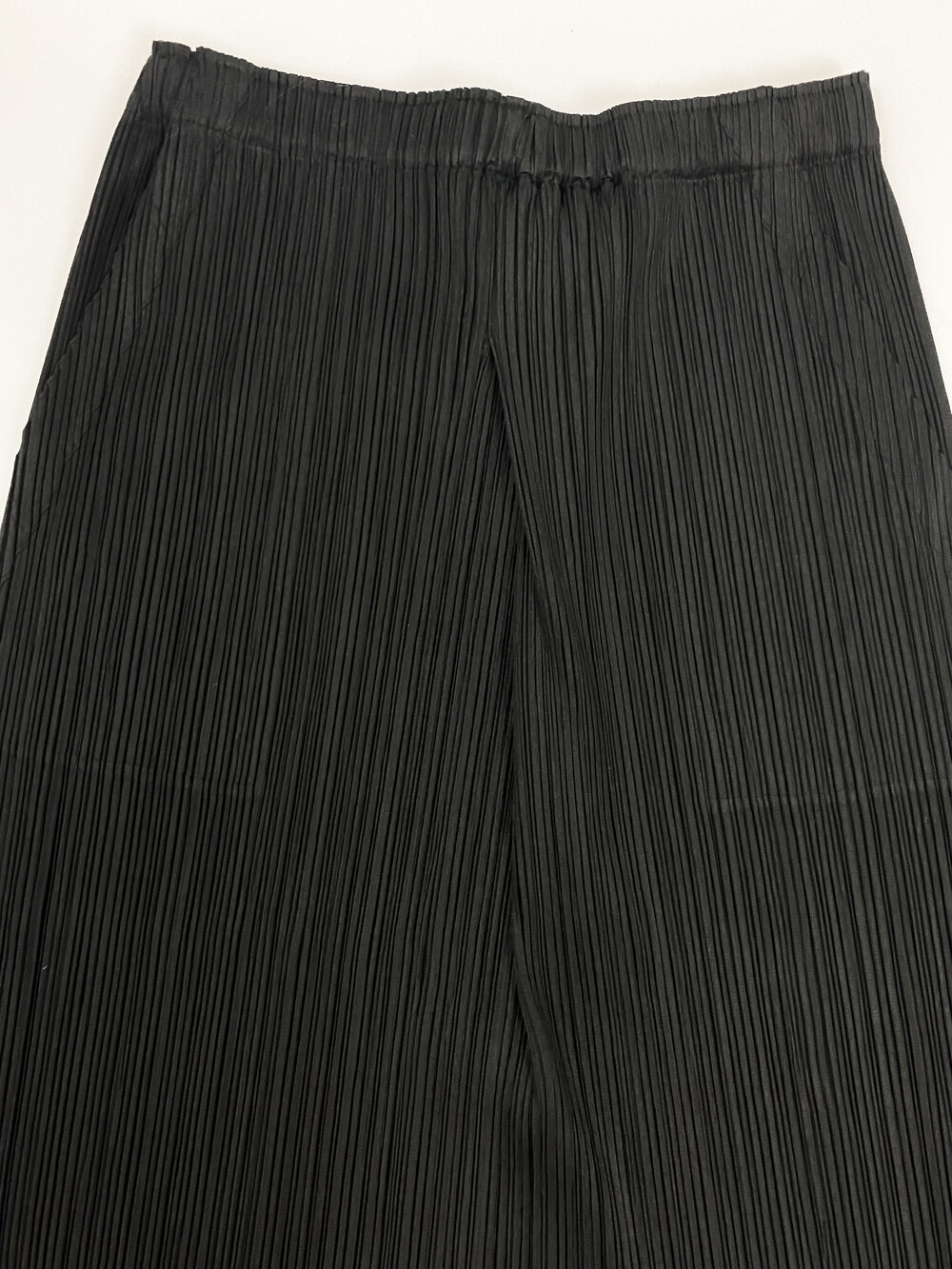 Pleats Please drop crotch pants — JAMES VELORIA Pleats Please drop crotch pants — JAMES VELORIA