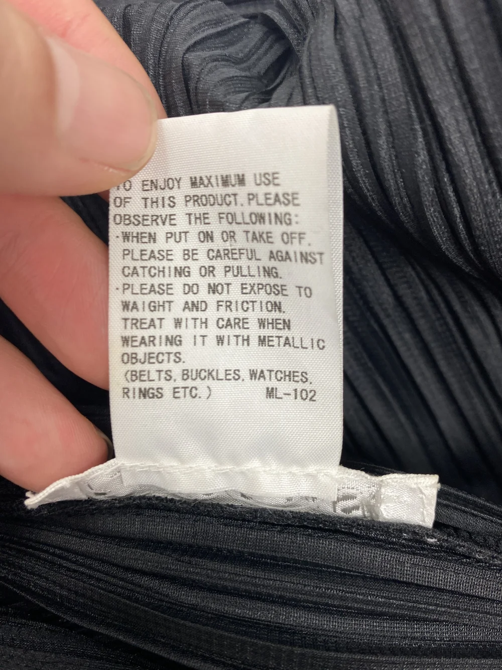 Pleats Please black deconstructed jacket — JAMES VELORIA