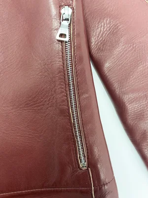 Prada 90s leather moto jacket — JAMES VELORIA