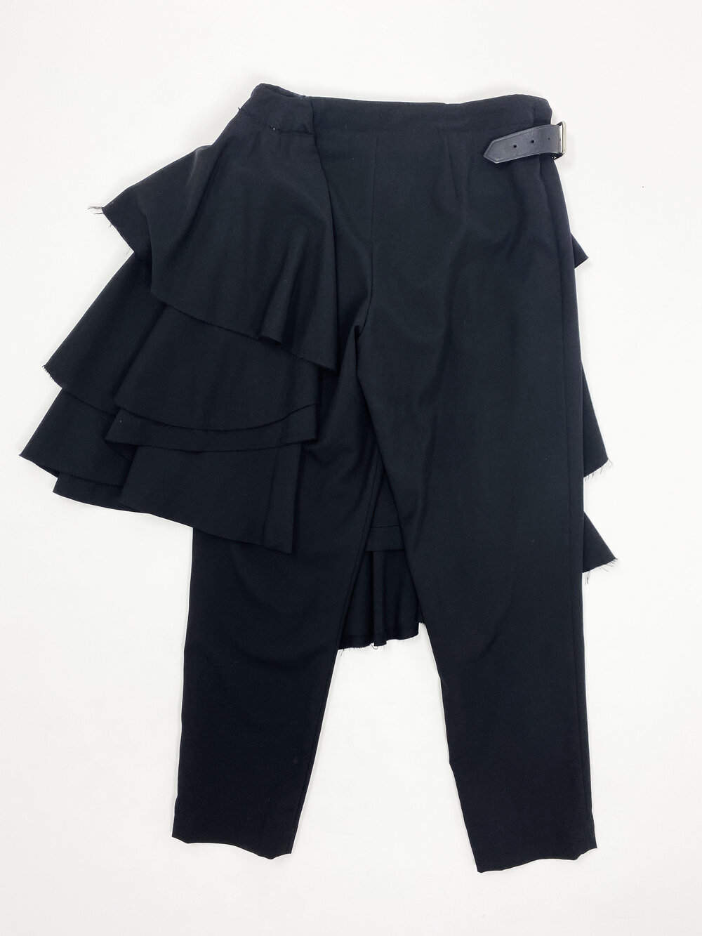 Comme des Garcons 2001 ruffle skirt pants — JAMES VELORIA Comme des Garcons 2001 ruffle skirt pants — JAMES VELORIA