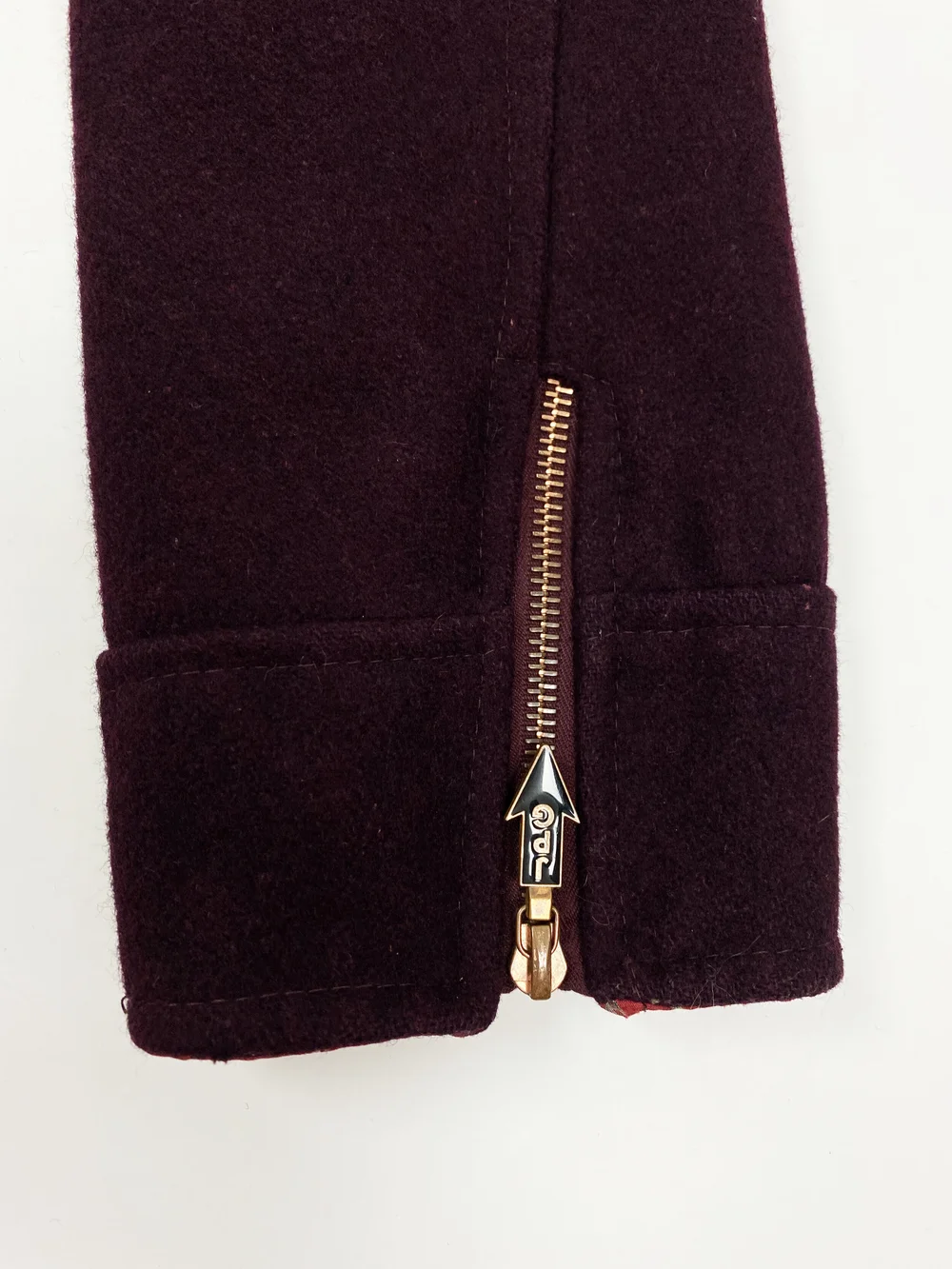 Jean Paul Gaultier 90s wool zip jacket — JAMES VELORIA