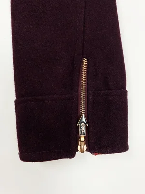 Jean Paul Gaultier 90s wool zip jacket — JAMES VELORIA