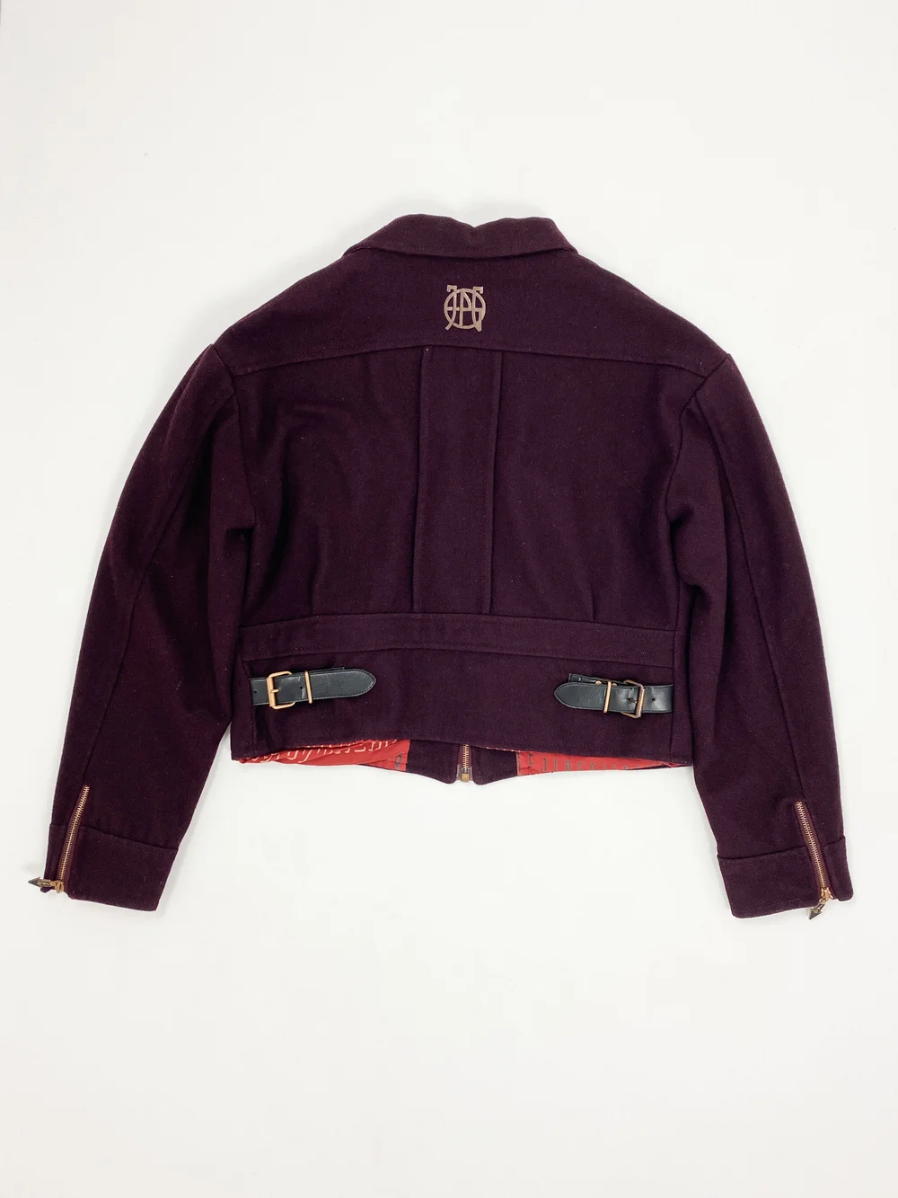 Jean Paul Gaultier 90s wool zip jacket — JAMES VELORIA