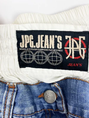 Jean Paul Gaultier S/S 1994 deconstructed denim pants
