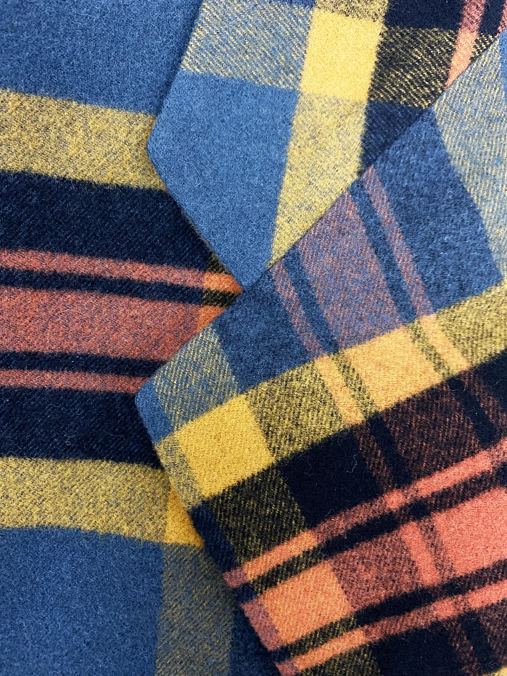 Matsuda 80s plaid oversized blazer — JAMES VELORIA