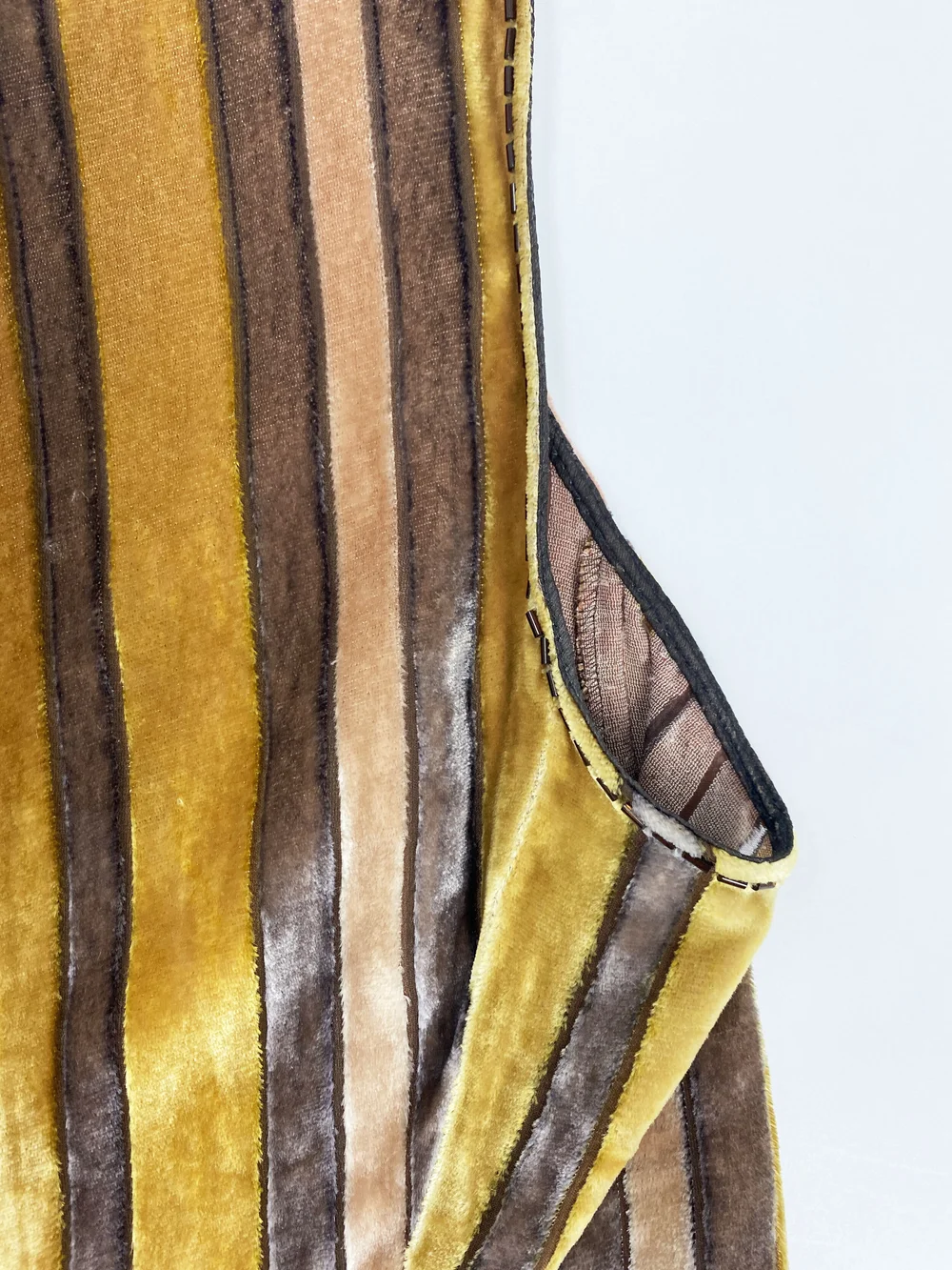 Prada F/W 1997 beaded silk velvet dress — JAMES VELORIA