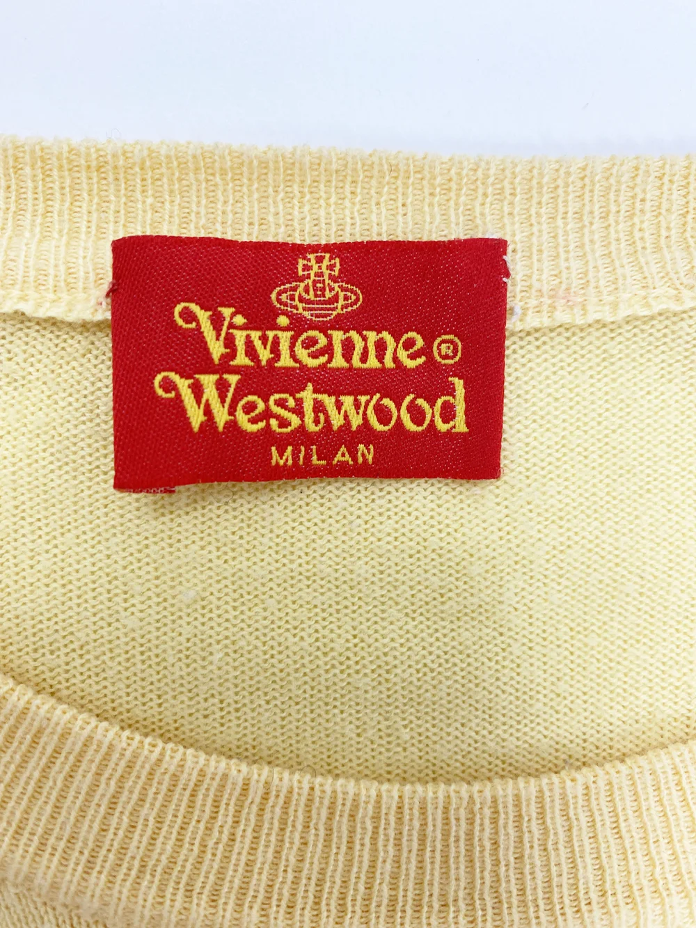 (新品)Vivienne Westwood トップス HOTFIX ラインORB ビッグTシャツ(ブラック)（メンズ）（2612352010