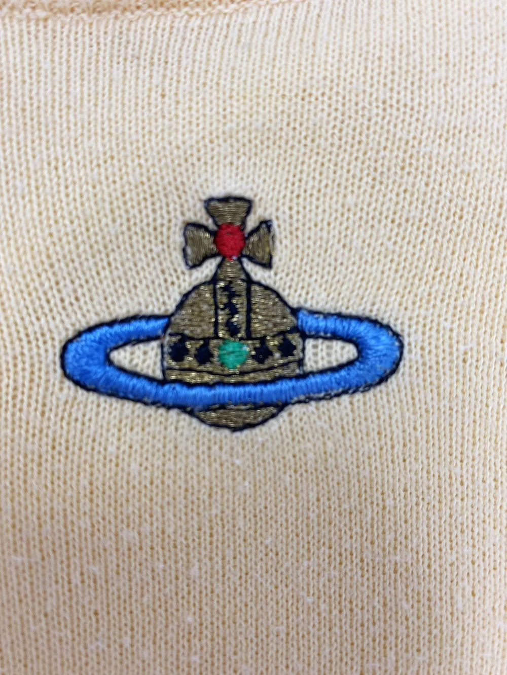 Vivienne Westwood S/S 1996 orb logo sweater — JAMES VELORIA