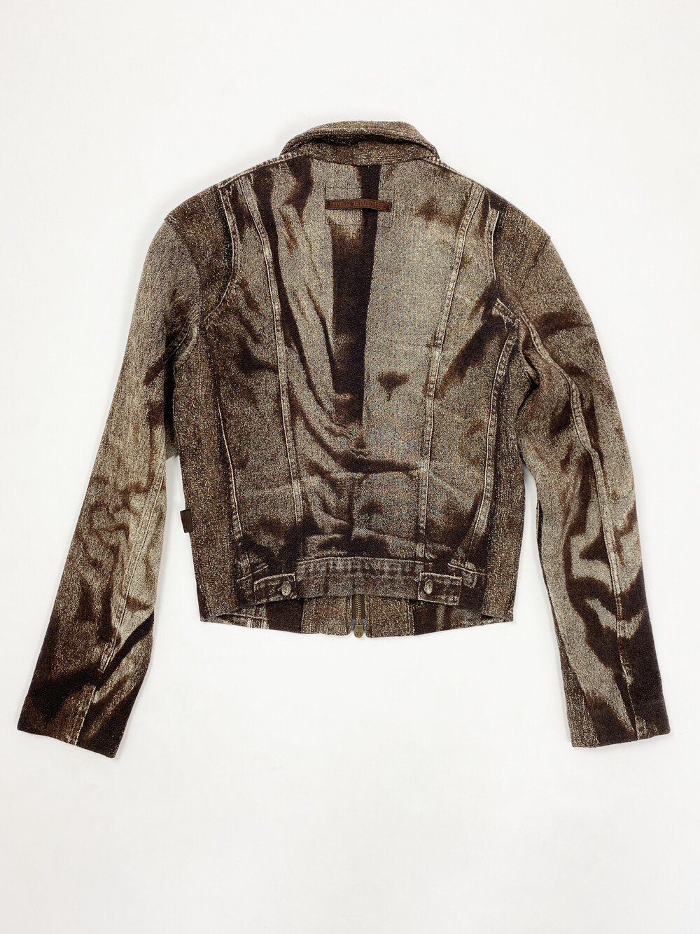 Jean Paul Gaultier trompe l'oeil print jacket — JAMES VELORIA Jean Paul Gaultier trompe l'oeil print jacket — JAMES VELORIA
