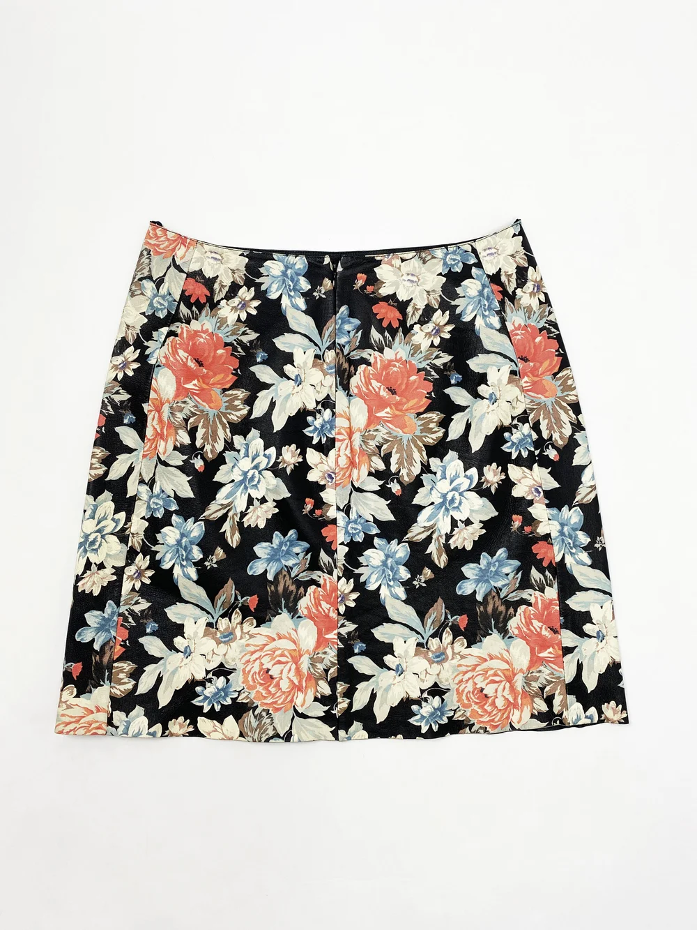 Celine Resort 2012 floral print leather skirt — JAMES VELORIA
