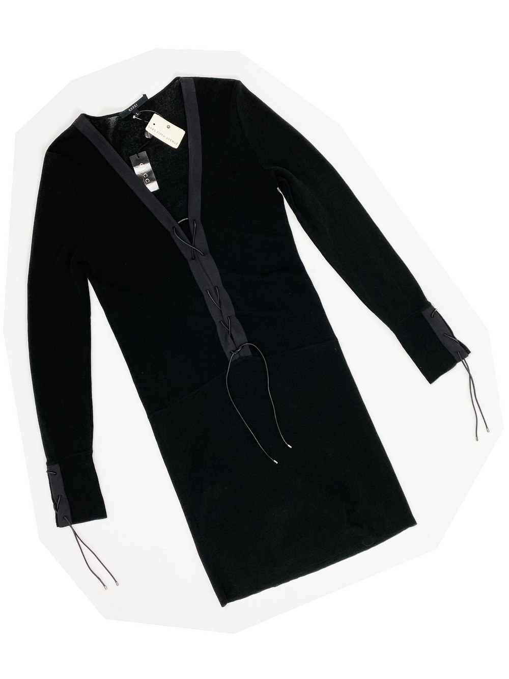 Gucci lace up front knit dress JAMES VELORIA Gucci lace up front knit dress JAMES VELORIA