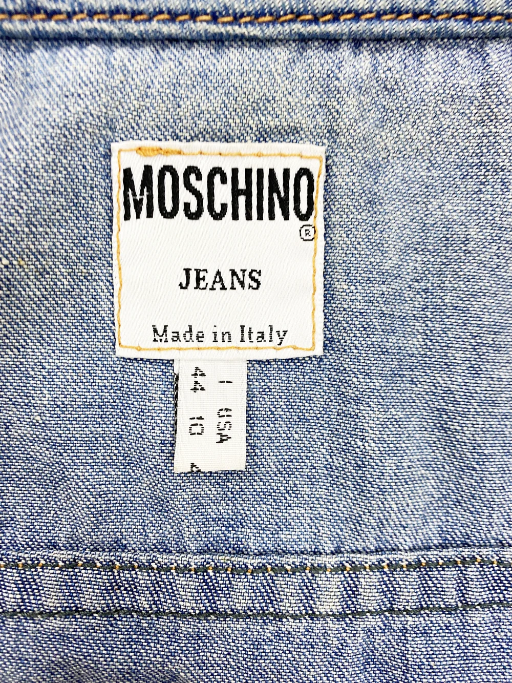 Moschino 90s clear plastic heart vest — JAMES VELORIA