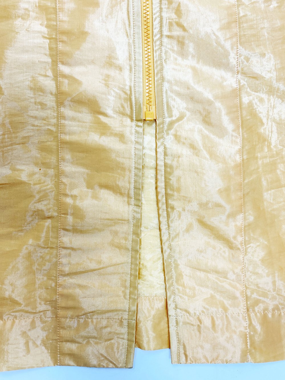Issey Miyake Windcoat yellow nylon raincoat — JAMES VELORIA