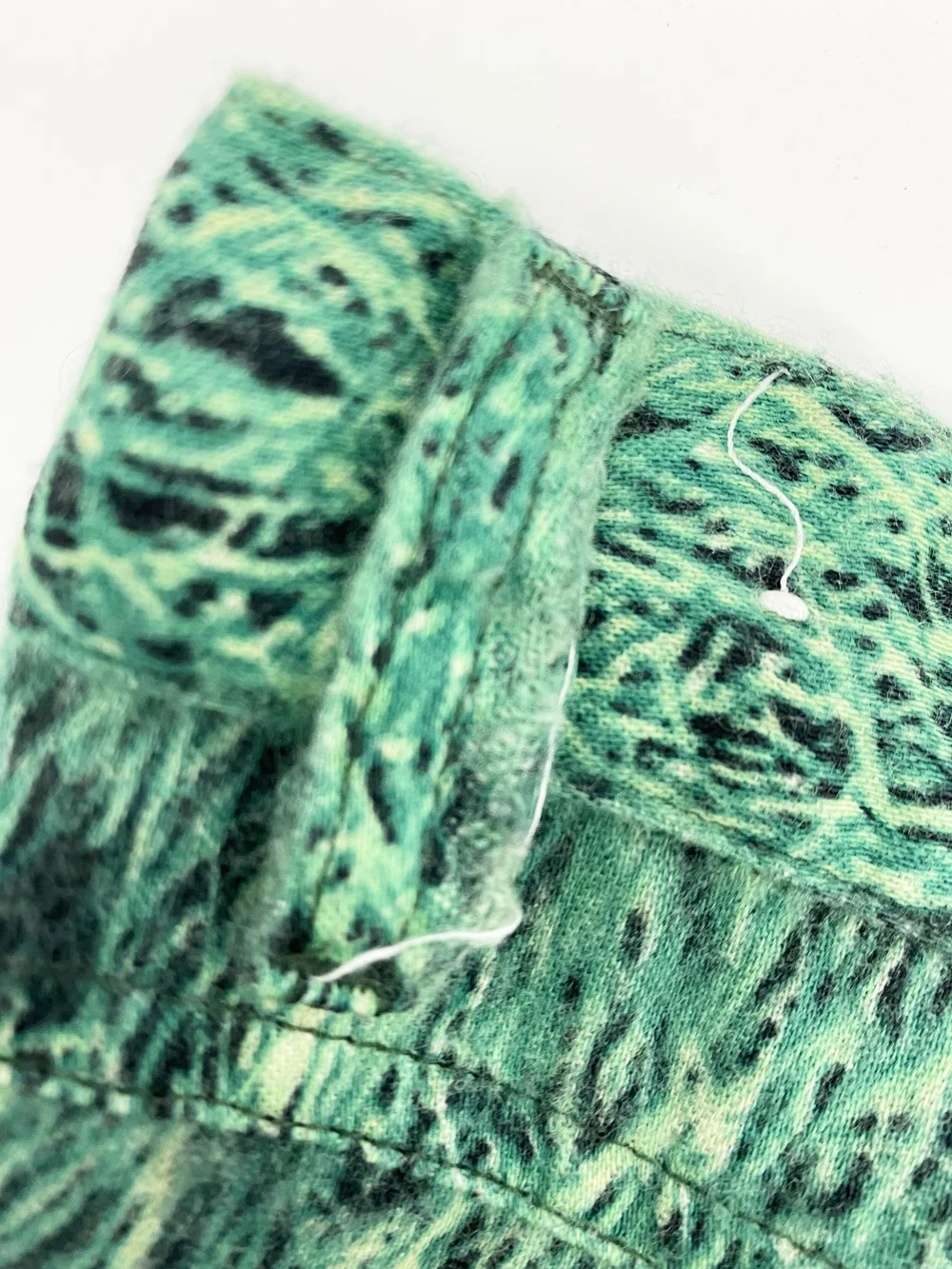 Moschino 90s grass print pants — JAMES VELORIA