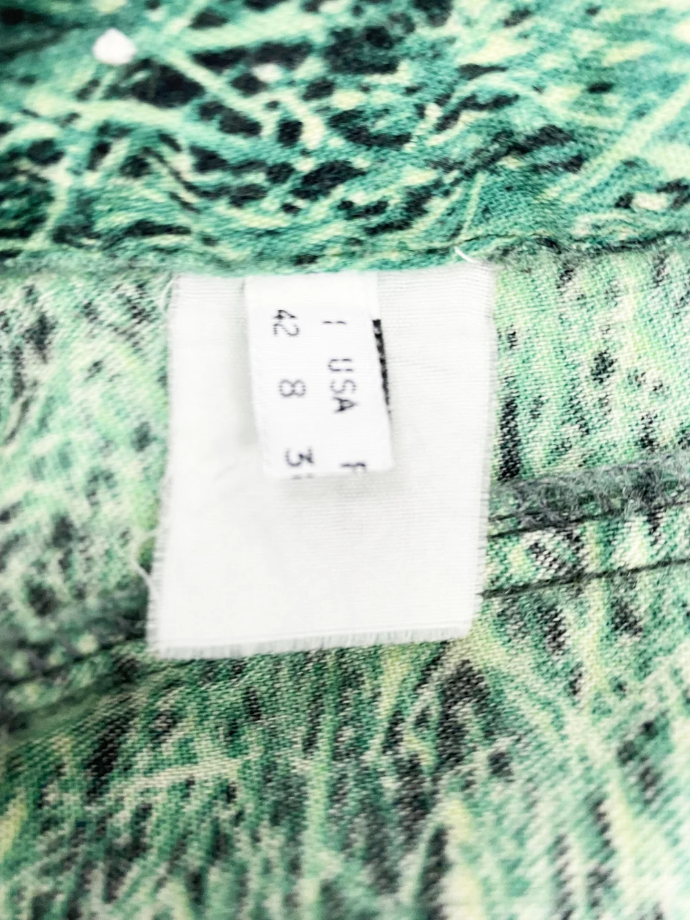 Moschino 90s grass print pants — JAMES VELORIA