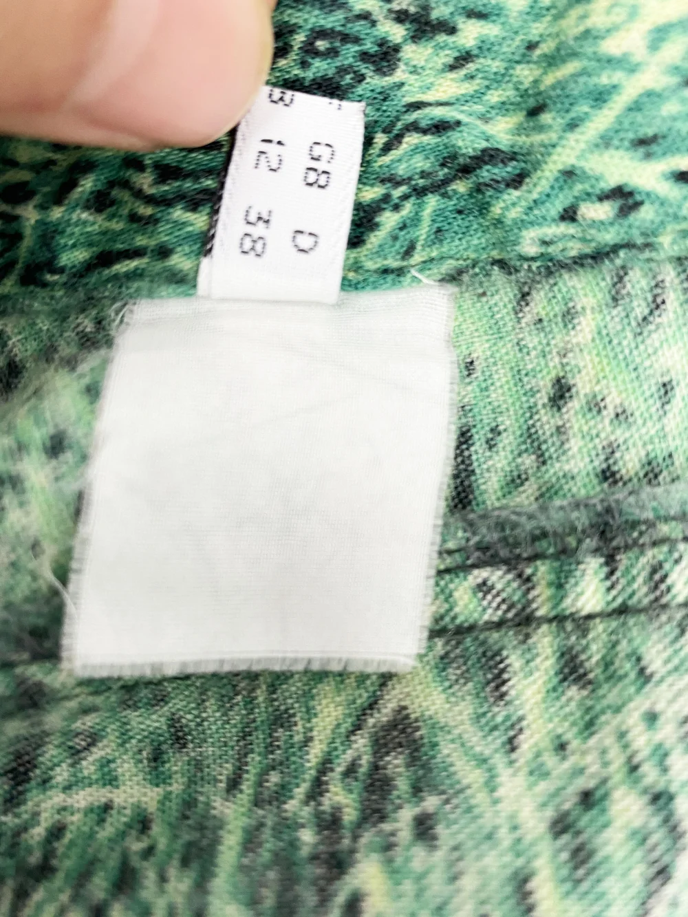 Moschino 90s grass print pants — JAMES VELORIA