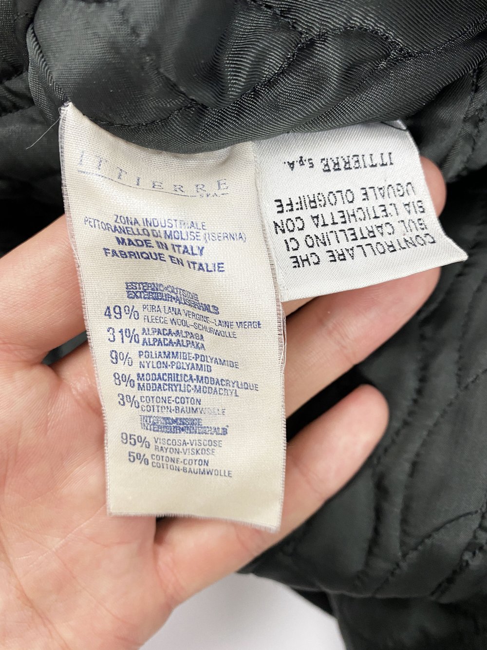 Gianni Versace Versus leopard collar coat — JAMES VELORIA