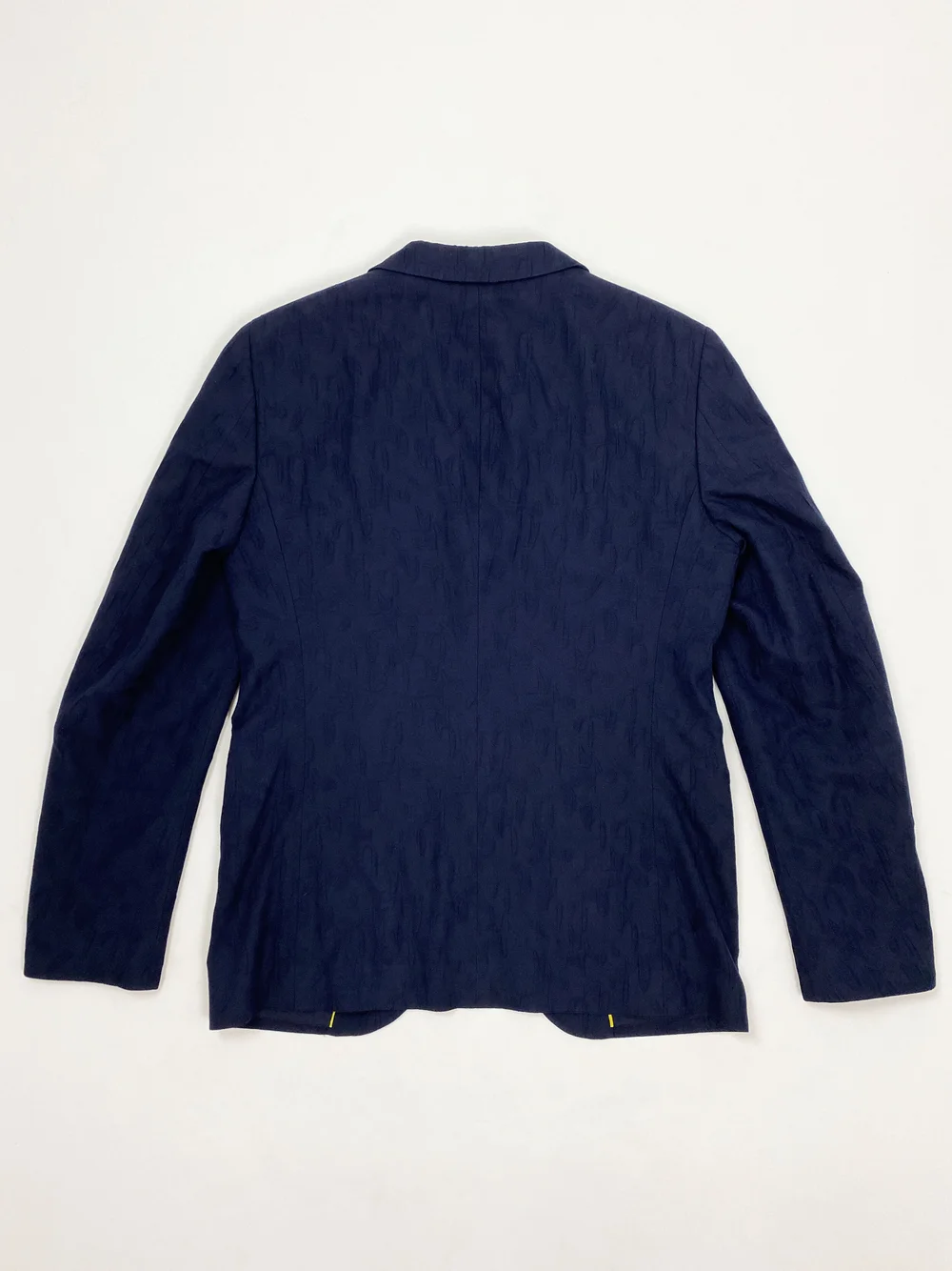 Jil Sander S/S 2015 navy textured suit — JAMES VELORIA