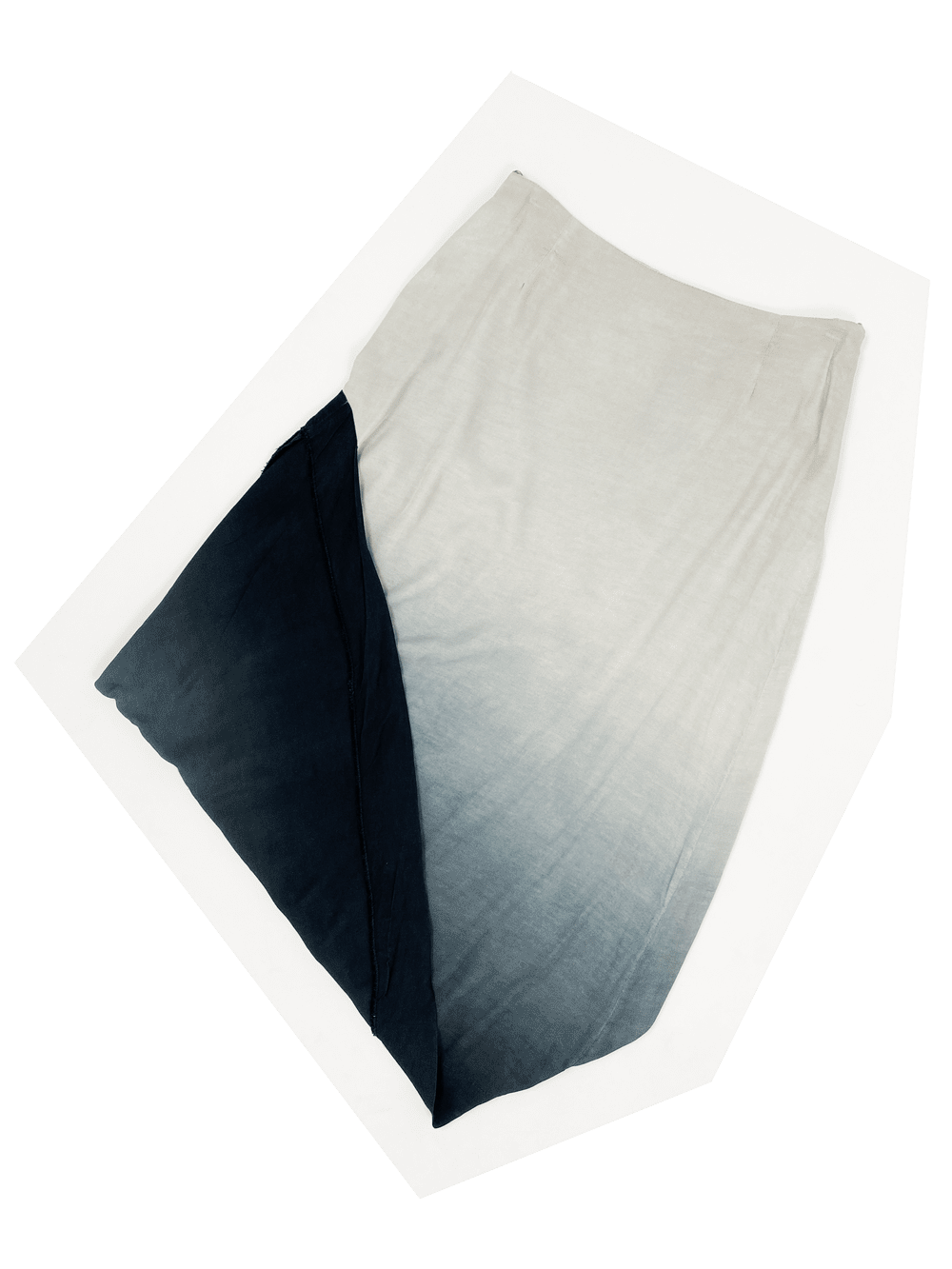 Maison Martin Margiela S/S 2003 hitched up ombre skirt — JAMES VELORIA