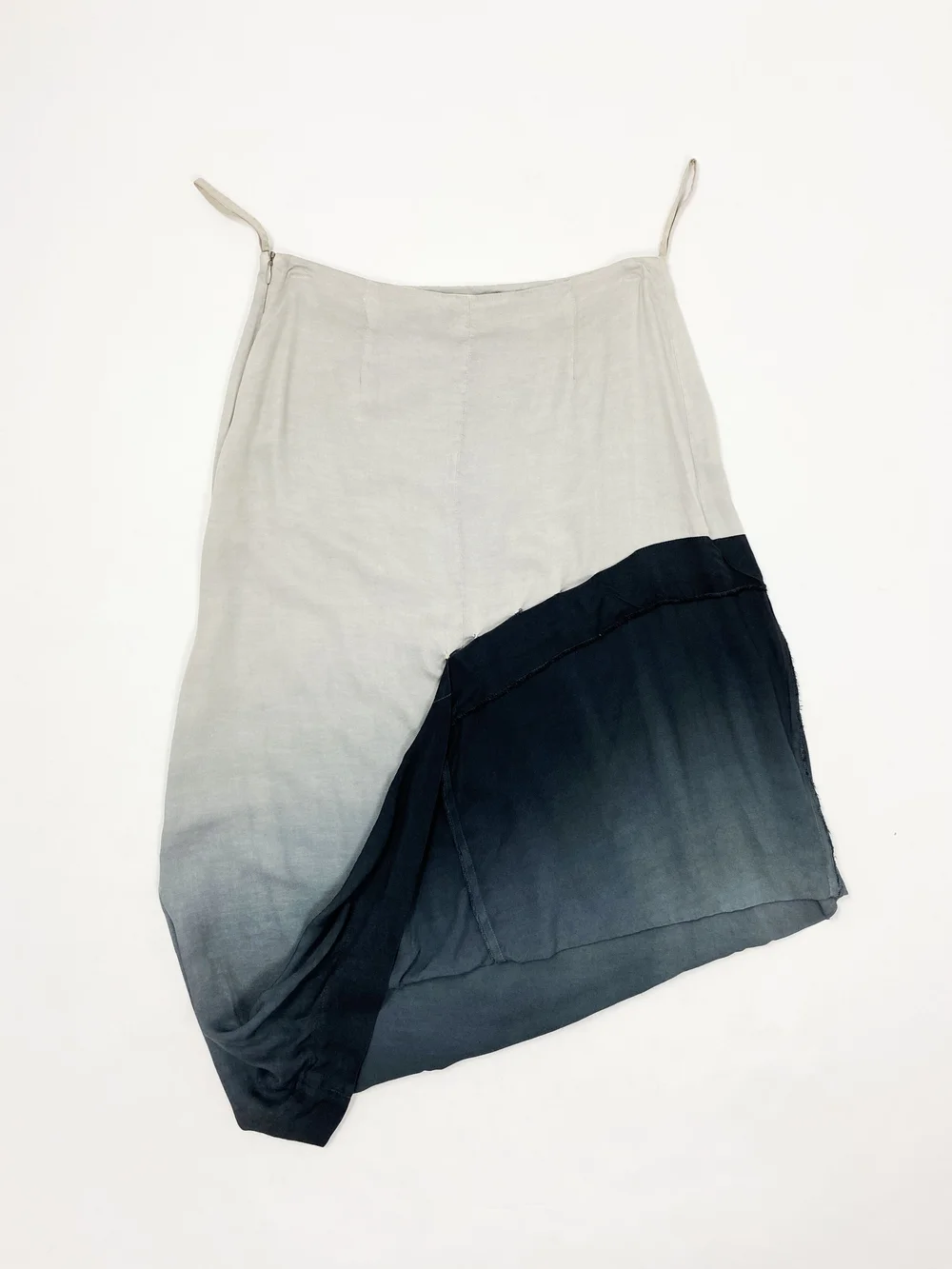 Maison Martin Margiela S/S 2003 hitched up ombre skirt — JAMES VELORIA