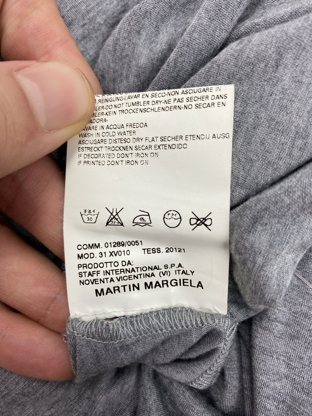 martin margiela 05ss フットボール ロンt Maison Martin Margiela S/S 2005 invisible strap 