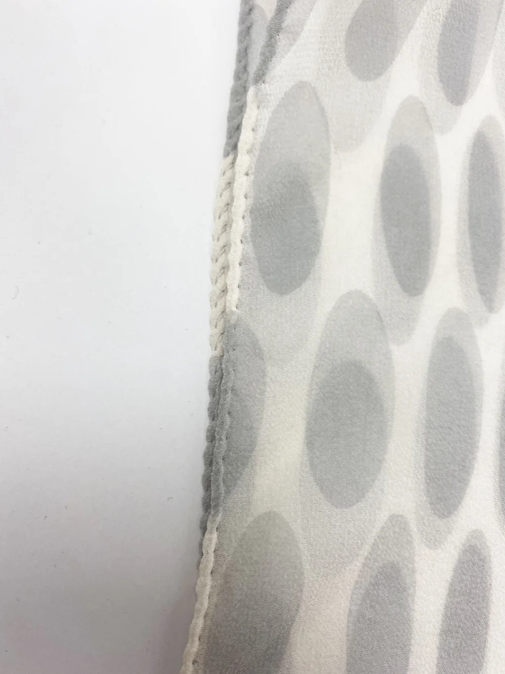 Maison Martin Margiela S/S 2006 polka dot chiffon poncho