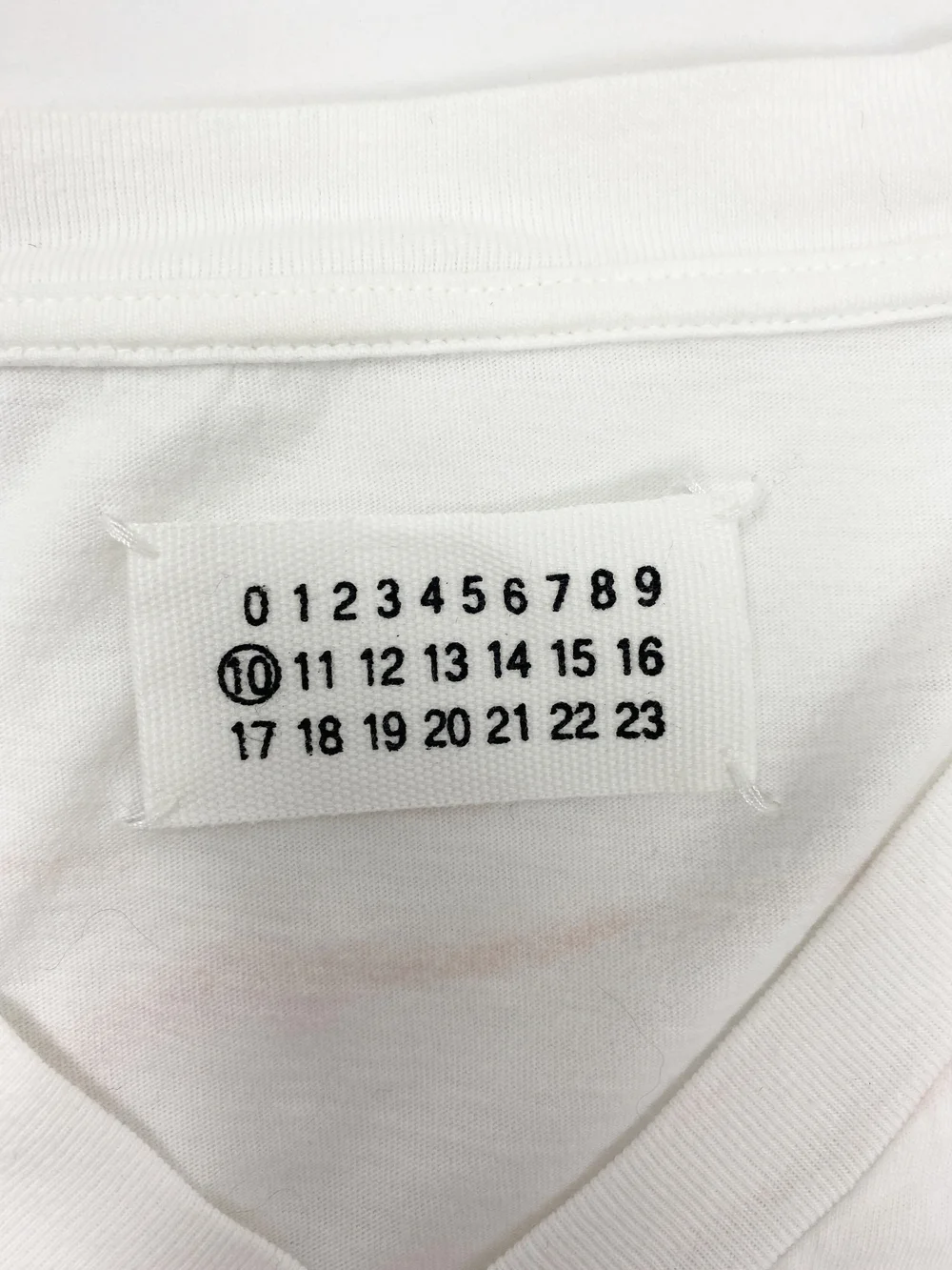 Maison Martin Margiela S/S 2006 inside out print t-shirt — JAMES