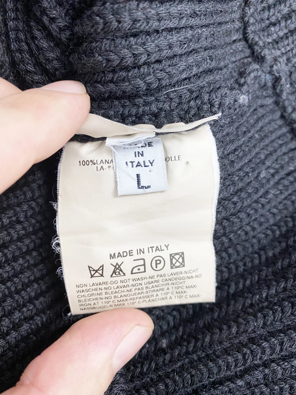 Maison Martin Margiela F/W 2004 truck driver sweater — JAMES VELORIA