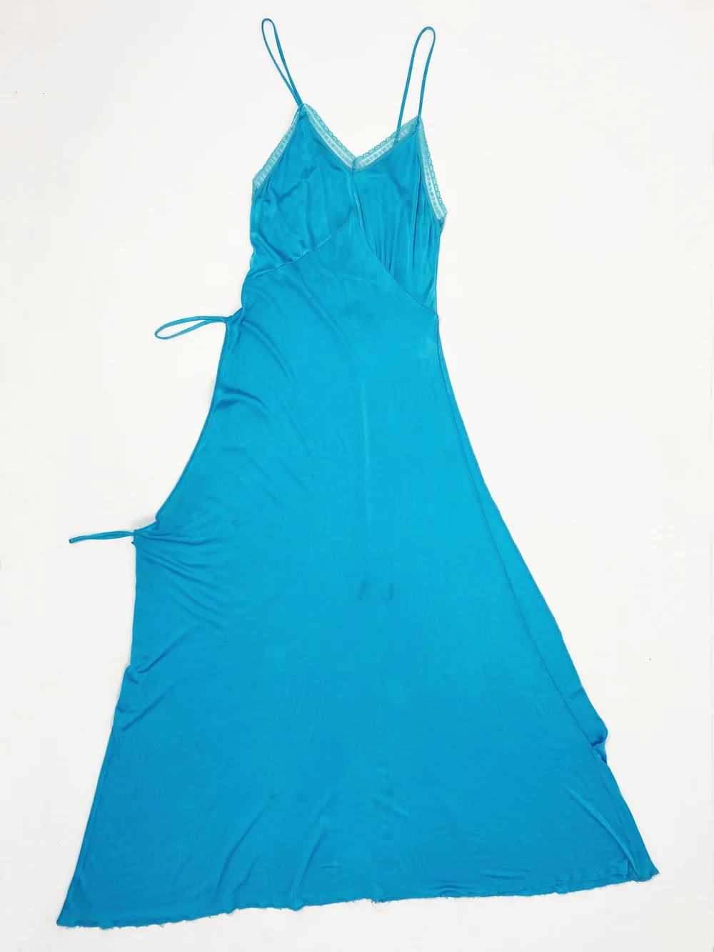 Maison Martin Margiela S/S 2005 sideways slip dress skirt — JAMES