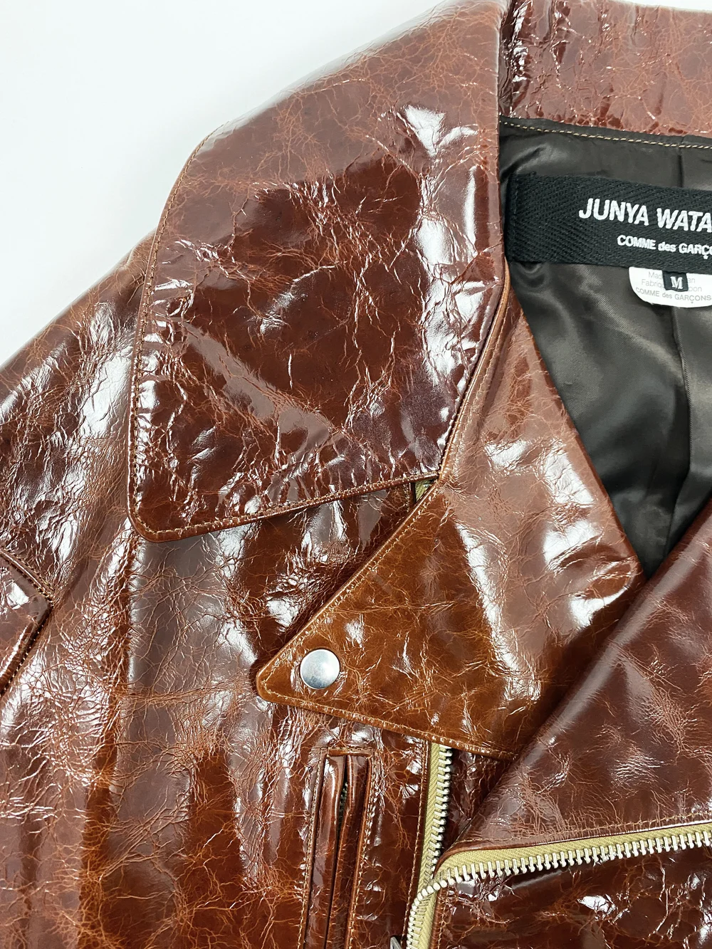 Junya Watanabe F/W 2011 patent leather jacket — JAMES VELORIA