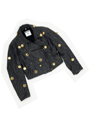 Moschino 90s bottle cap jacket — JAMES VELORIA