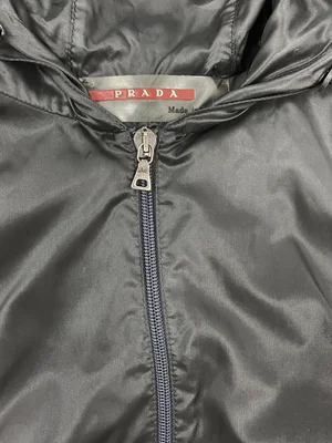 Prada Sport S/S 1999 nylon hooded zip dress — JAMES VELORIA